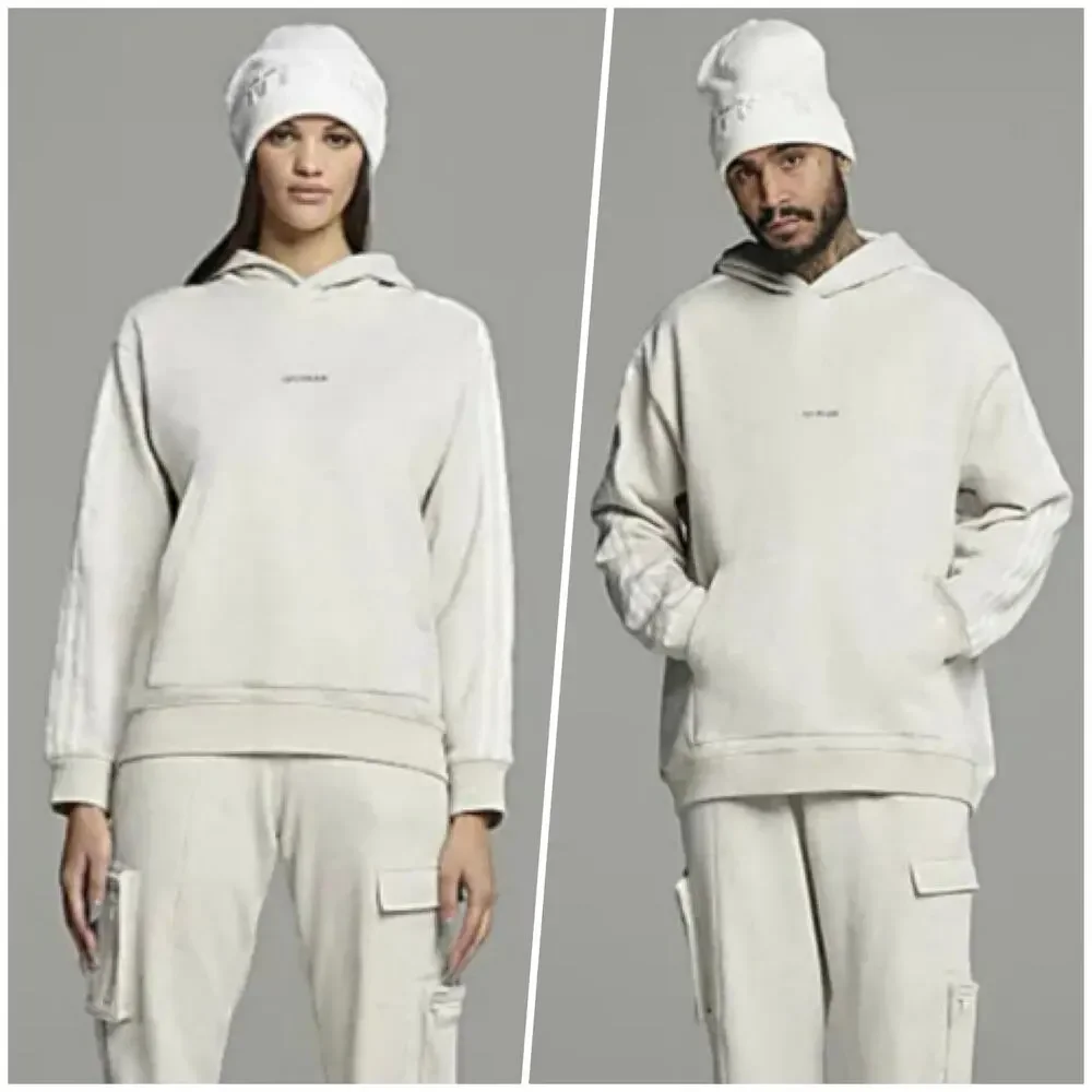 adidas x Ivy Park | Unisex | Heather Oversized Reflective Cargo Hoodie | Large